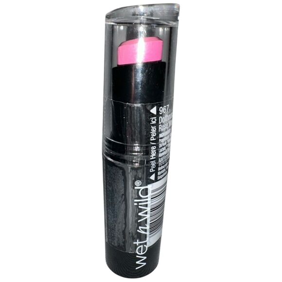 Wet n Wild Lipstick 967 Dollhouse Pink New Sealed Discontinued Shade - Picture 10 of 15